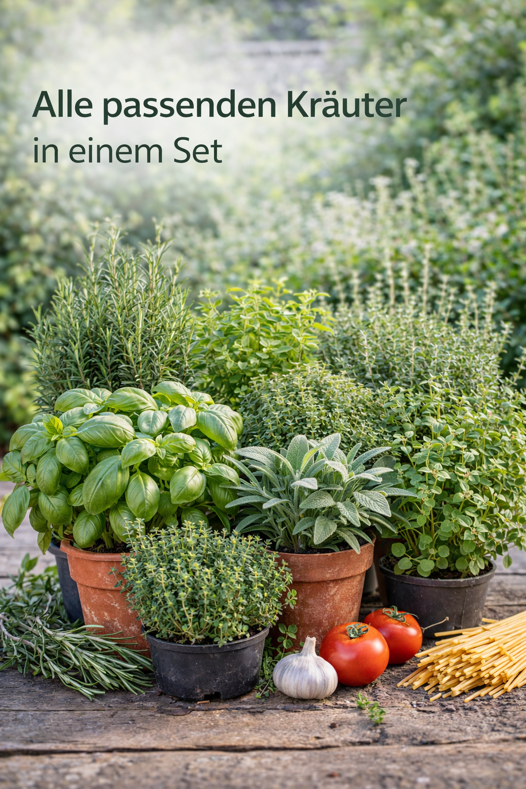 Italienische Kräuterküche – Premium Set